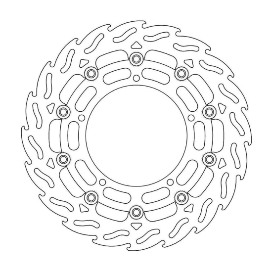 MOTO-MASTER Flame Fék Rotor Út YAMAHA #2