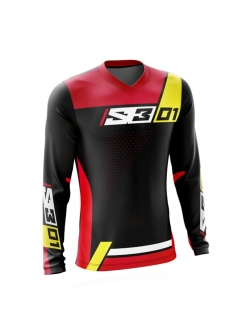 S3 TRIAL Jersey piros