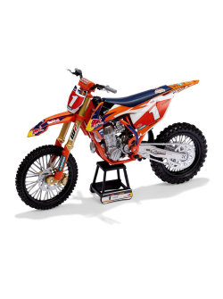 RED BULL KTM Miniatűr KTM 450SX-F Versenymotor #1