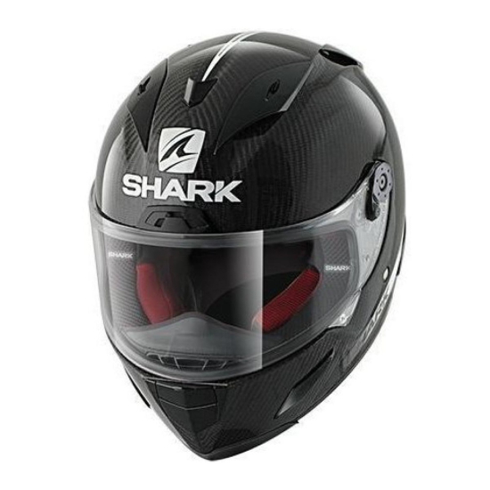 SHARK Integralhelm Race-R Pro Karbon Bőr