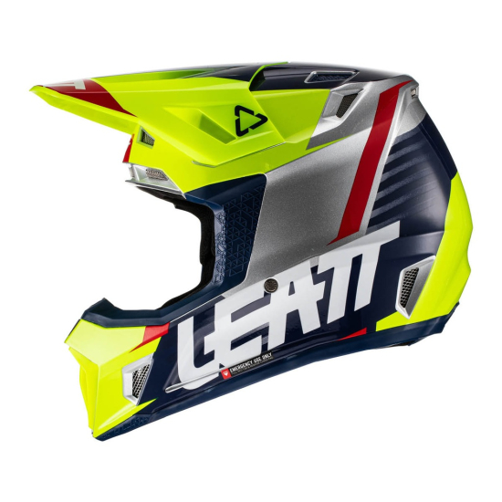 LEATT Moto 7.5 V22 bukósisak szemüveggel együtt #4