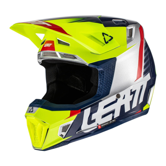 LEATT Moto 7.5 V22 bukósisak szemüveggel együtt #5