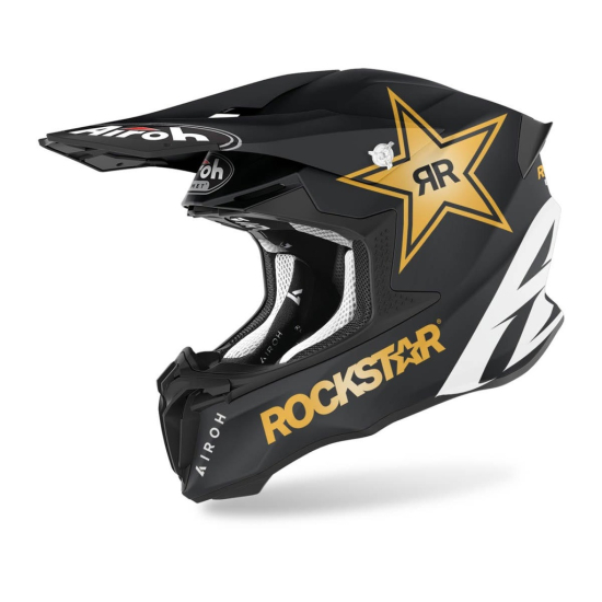 AIROH Motocross Sisak Twist 2.0 Rockstar 22