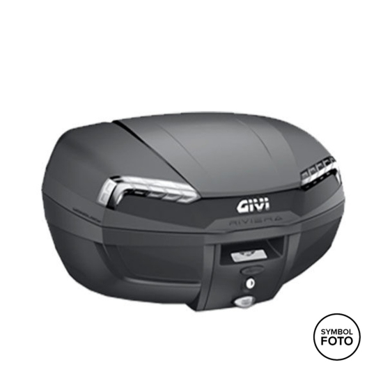 GIVI Monolock Topcase lemezzel fekete