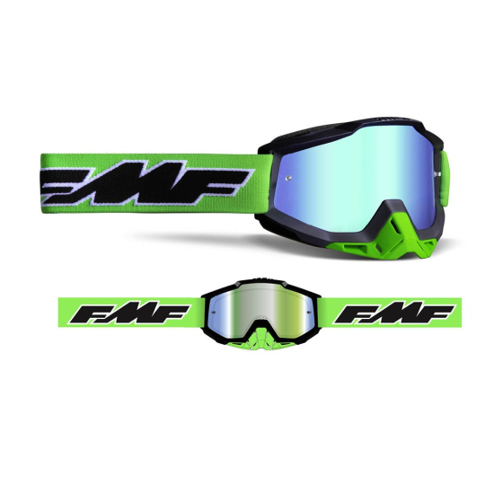 FMF Szemüveg PowerBomb Lime #1