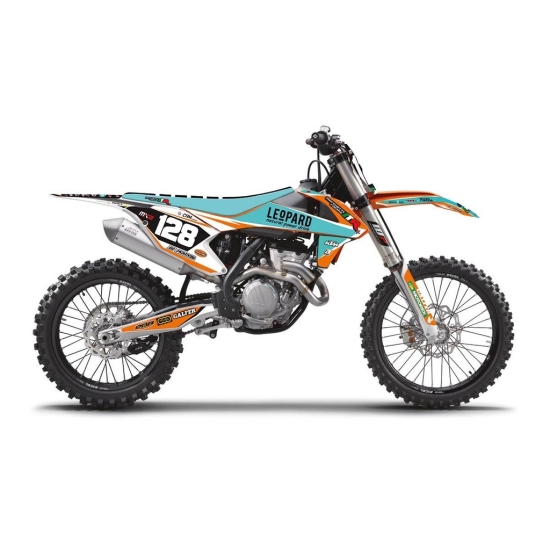 BLACKBIRD Dekorbogen MARCHETTI RACING KTM #1