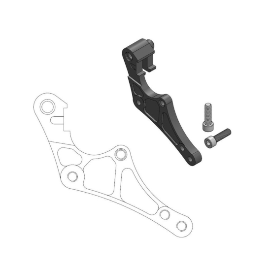 MOTO-MASTER Adapter SM-Street KTM, HQV, GASGAS-hoz