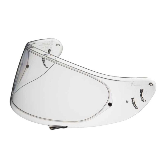 SHOEI Visier CW-1