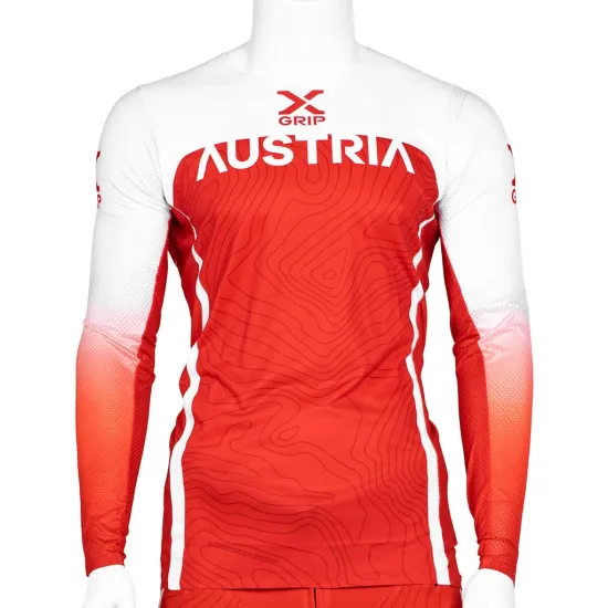 X-GRIP Motocross Jersey TITANIUM TEAM AUSTRIA #4