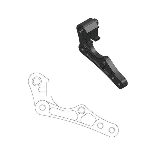 MOTO-MASTER Oversize Adapter for HONDA