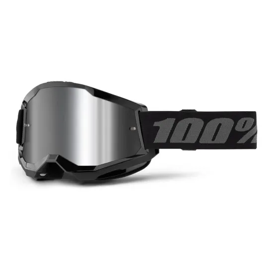 100% Strata 2 - Mirror Silver motocross szemüveg
