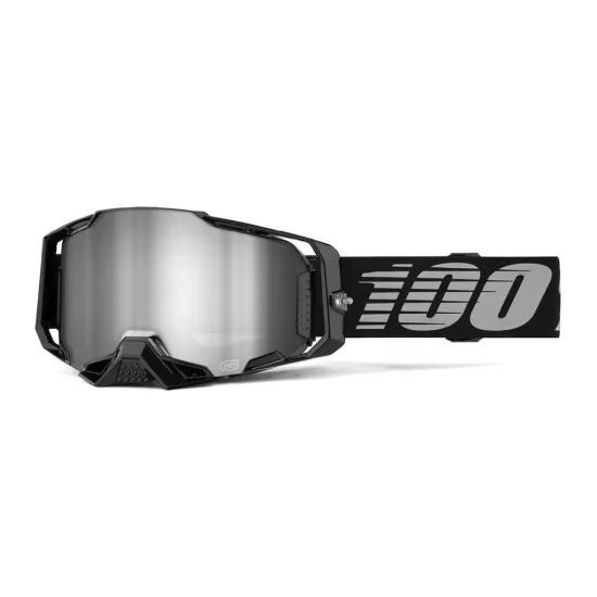 100% ARMEGA Goggles - Mirror Silver