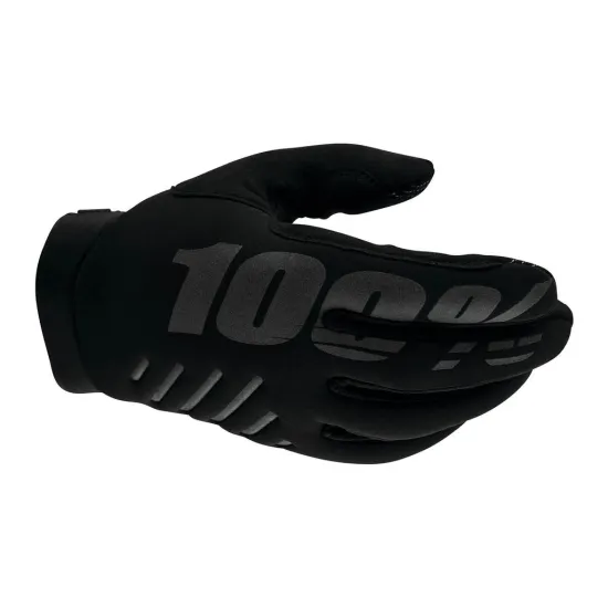 100% Brisker Motocross Glove - Black