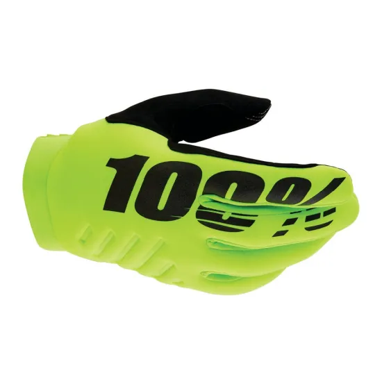 100% Motocross kesztyű Brisker Sárga/Fekete