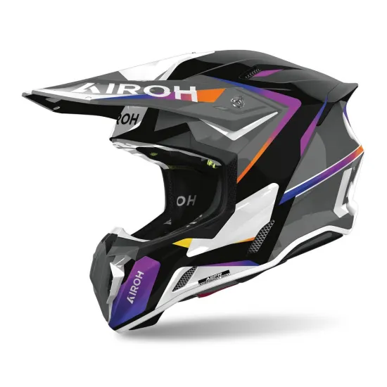 AIROH Twist 3 motocross kaciga - Hustle Gloss (TW3H38-XS)