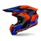 AIROH Motocross kaciga Twist 3 Fancy narančasta/plava, sjajna