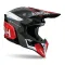 AIROH Wraaap Conquer Red Gloss Motocross Helmet (WRAC55-2XS)