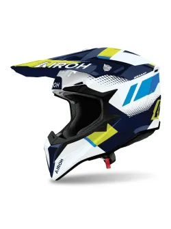 AIROH Wraaap Vision, žlt&aacute;/modr&aacute;, leskl&aacute; (WRAV31-2XS)