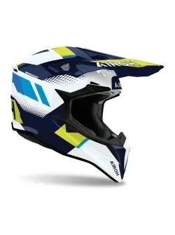 AIROH Wraaap Vision, žlt&aacute;/modr&aacute;, leskl&aacute; (WRAV31-2XS)