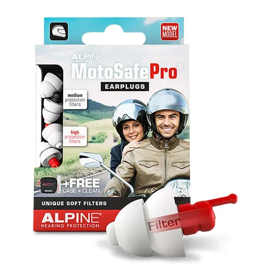 ALPINE MotoSafe Pro Hearing Protection (901127SW)
