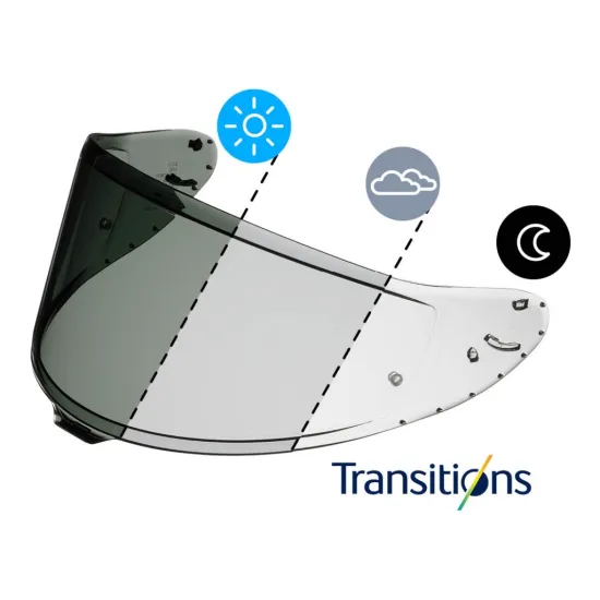 SHOEI Visor CWR-F2PN Photochromic (NXR2)