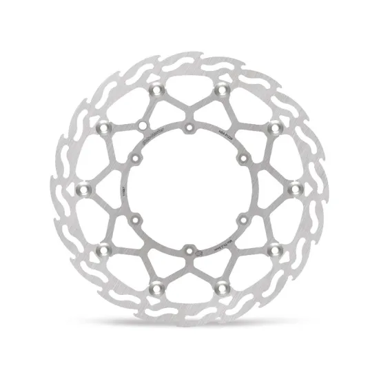 MOTO MASTER Flame Front Brake Disc SM STREET (Floating, OEM Caliper Compatible)