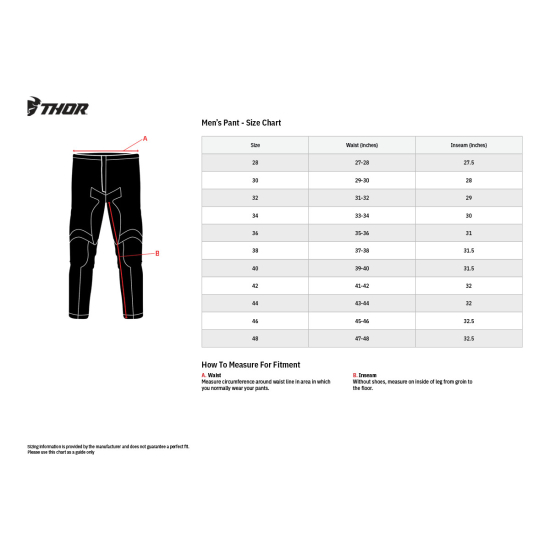 THOR PANT PULSE BLACKOUT (28 * 30 * 32 * 34 * 36 * 38 * 40 * #2