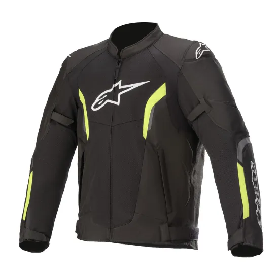 Alpinestars AST v2 Air Nyári Motoros Dzseki (Fekete-Sárga Fluo) 3306121-155-L