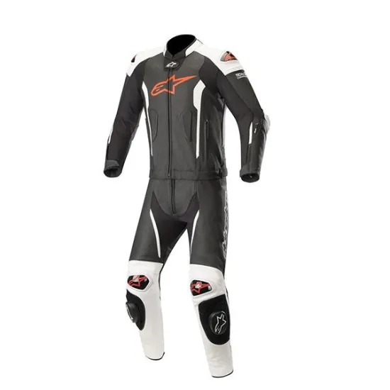 Alpinestars Missile Kétrészes TECH-AIR® Kompatibilis Bőrruha (Fekete-Piros) 3160119-1231-56