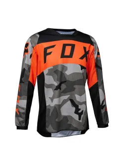 Fox 180 bnkr Gyerek Motocross Mez (Szürke camo) 28830-033-YS