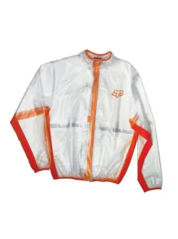 Geacă de ploaie Fox Racing Fluid (portocalie) 10033-009-L