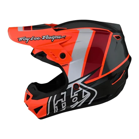 TLD GP Nova MX Bukósisak (Fekete-Narancs) 103-254-013