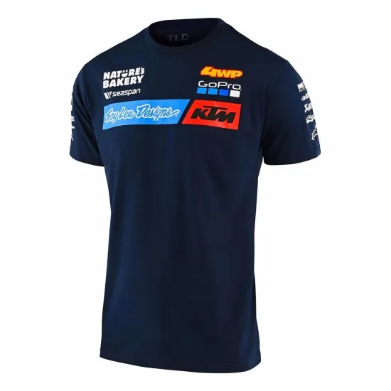 TLD Team KTM Rövid Ujjú Póló 2020 (Navy) 701-856-006-2XL