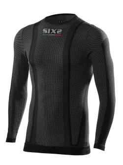 SIX2 Long Sleeve Round Neck Jersey TS2 black carbon S 600-0022