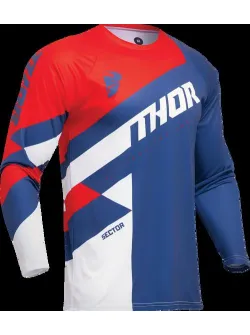 THOR Sector Checker Jersey CHKR BK/GY 3X 2910-7585