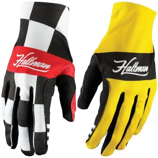 HALLMAN Mainstay Gloves YEL/CHK S 3330-6541