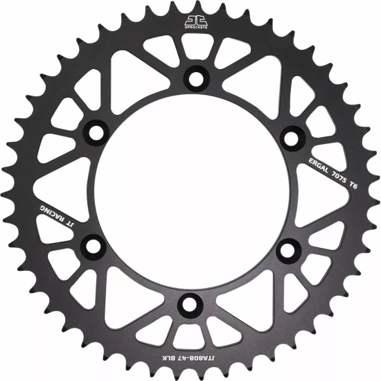 JT SPROCKETS RaceLite Alumínium Hátsó Lánckerék RL 47T HUS/K #1