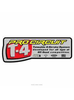 PRO CIRCUIT SILENCER STICKER T-4 DCT4S