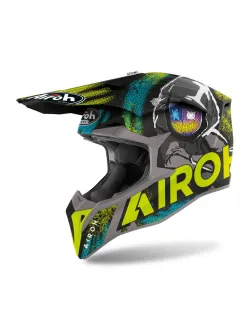 AIROH Motocross Sisak Wraap Alien