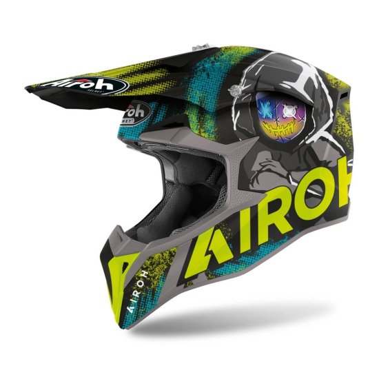 AIROH Motocross Sisak Wraap Alien