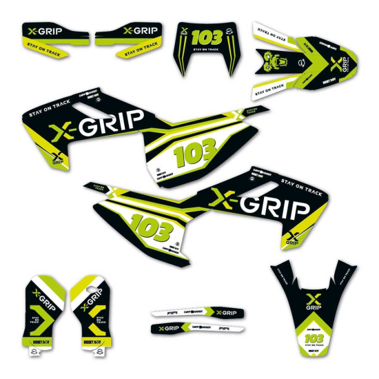 X-GRIP Dekorpanelek #18 HUSQVARNA