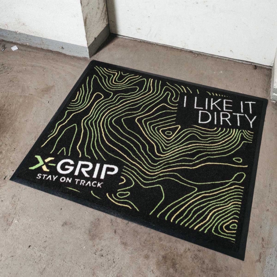 X-GRIP Lábvédő 'I LIKE IT DIRTY'