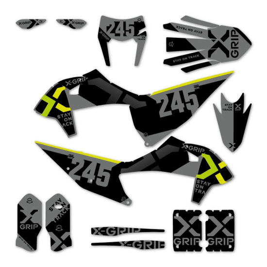 X-GRIP Dekorfólia #22 KTM #1